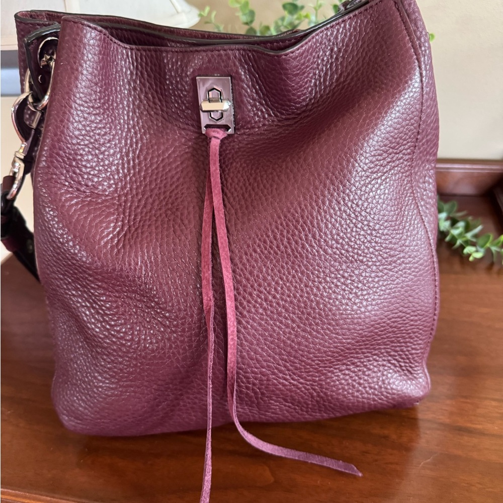 Rebecca Minkoff Deep Burgundy Hobo Bag